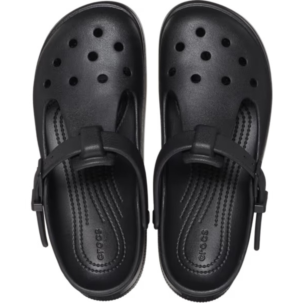 CROCS Black Mary Jane Clog